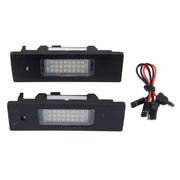 Luce targa da 2 pezzi con 24 lampade SMD-3528 per BMW E87, For BMW E87