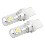 2 PZ 7440 40W 800 LM 6000K Luce di svolta per auto Luce di stop con 8 lampade CREE, DC 12V, 7440