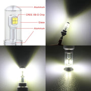 2 PZ 7440 40W 800 LM 6000K Luce di svolta per auto Luce di stop con 8 lampade CREE, DC 12V, 7440