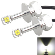 2 PCS H1 40W 800 LM 6000K 8 LED CREE Fendinebbia per auto, DC 12V, H1