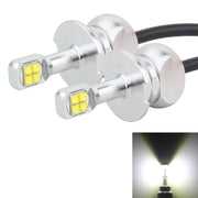 2 PCS H3 40W 800 LM 6000K 8 LED CREE Fendinebbia per auto, DC 12V, H3