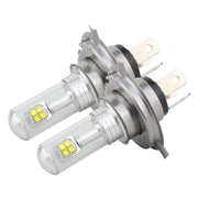 2 PCS H4 40W 800 LM 6000K 8 LED CREE Fendinebbia per auto, DC 12V, H4