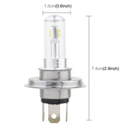 2 PCS H4 40W 800 LM 6000K 8 LED CREE Fendinebbia per auto, DC 12V, H4