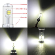 2 PCS H8/H11 40W 800 LM 6000K 8 LED CREE Fendinebbia per auto, DC 12V, H8/H11