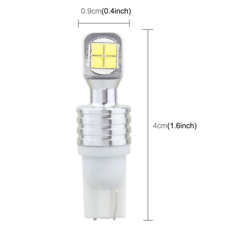 2 PZ Lampadine LED T10 W5W 40W 800LM 6000K per Auto