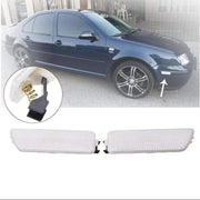 Alloggiamento luci d'ingombro paraurti anteriore da 2 pezzi senza lampadina di ricambio 1JM945071 / 1JM945072 per VW Golf / Jetta 1999-2005