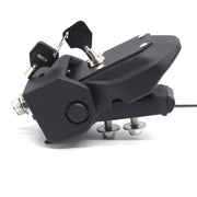 2 pezzi antifurto per auto cofano chiusura chiusura chiusura fibbia coperchio motore con serratura per Jeep Wrangler JL 2018, for Jeep Wrangler JL 2018