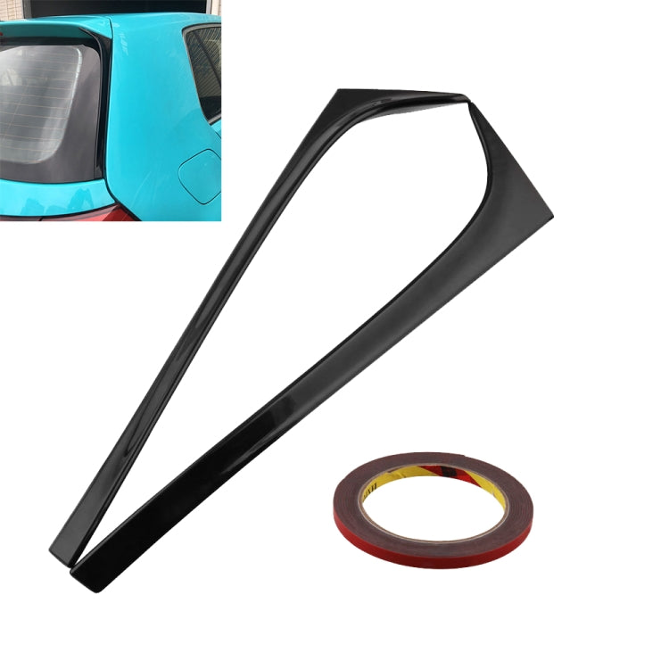 Spoiler laterale ABS nero per Volkswagen Golf 7 MK7 2014-2017