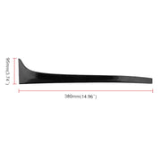Auto-styling ABS Gloss Nero Ala posteriore Spoiler laterale per Volkswagen Golf 7 MK7 2014-2017, Side Spoiler Lip for Volkswagen Golf 7 MK7 2014-2017
