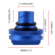 Coperchio del serbatoio del motore con tappo dell'olio modificato per auto DEF per Dodge Ram 2013-2017, For 2013-2017 Dodge Ram DEF