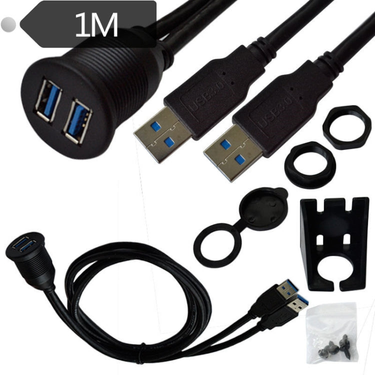 Cavo prolunga impermeabile USB 3.0 maschio-femmina 1m