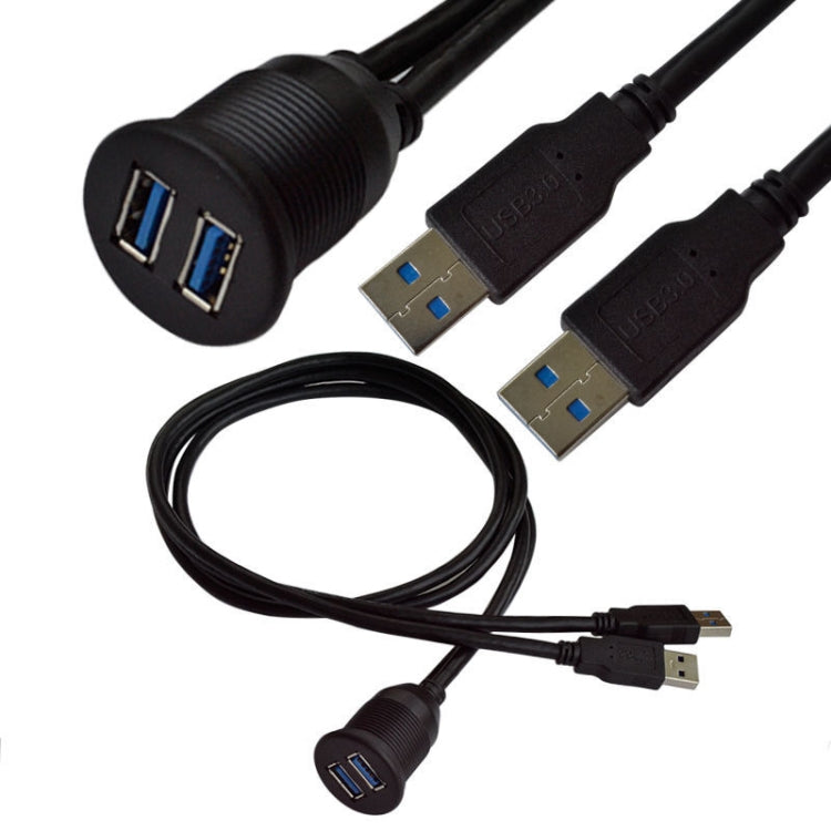 Cavo prolunga impermeabile USB 3.0 maschio-femmina 1m