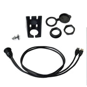 Cavo di prolunga impermeabile per dati da maschio a femmina per montaggio a incasso USB 3.0 Dock per auto, nave, moto, For Cable Length: 1m