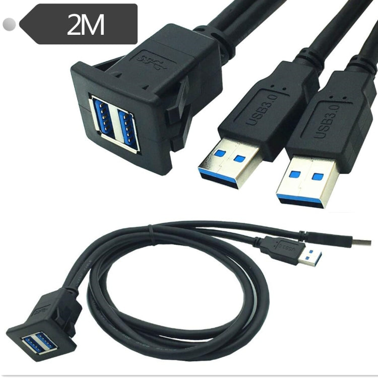 Cavo prolunga USB 3.0 impermeabile 2 metri maschio-femmina