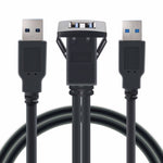 Cavo prolunga USB 3.0 impermeabile 2 metri maschio-femmina