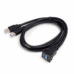Cavo prolunga USB 3.0 impermeabile 2 metri maschio-femmina