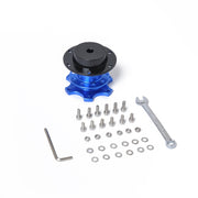 Kit boss a scatto per adattatore da corsa HUB a sgancio rapido per volante universale in alluminio per auto, A1565