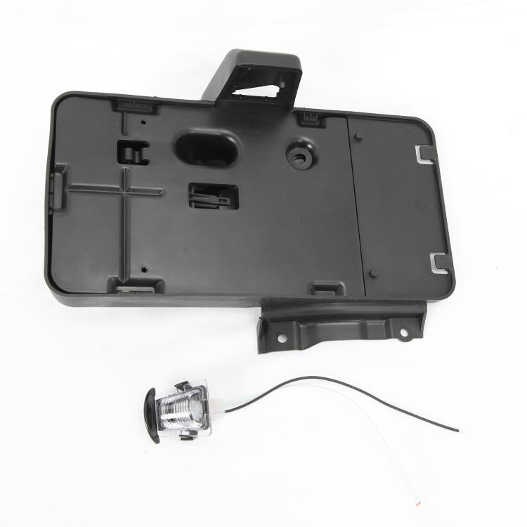 Staffa montaggio targa posteriore con luce per Jeep Wrangler JK 2