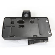 Staffa di montaggio del supporto del numero del telaio della targa posteriore della coda dell'auto con luce per Jeep Wrangler JK 2007-2017, Rear License Plate Frame