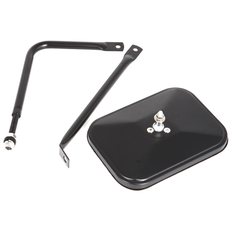 Specchi retrovisori rettangolari per specchietto retrovisore laterale per auto da 2 pezzi per Jeep Wrangler JK 2007-2017, For Jeep Wrangler JK 2007-2017