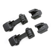 2 PCS Auto Chiusura a scatto Chiusura con fibbia Copri motore per Jeep Wrangler JK 2007-2017, Jeep Wrangler JK 2007-2017