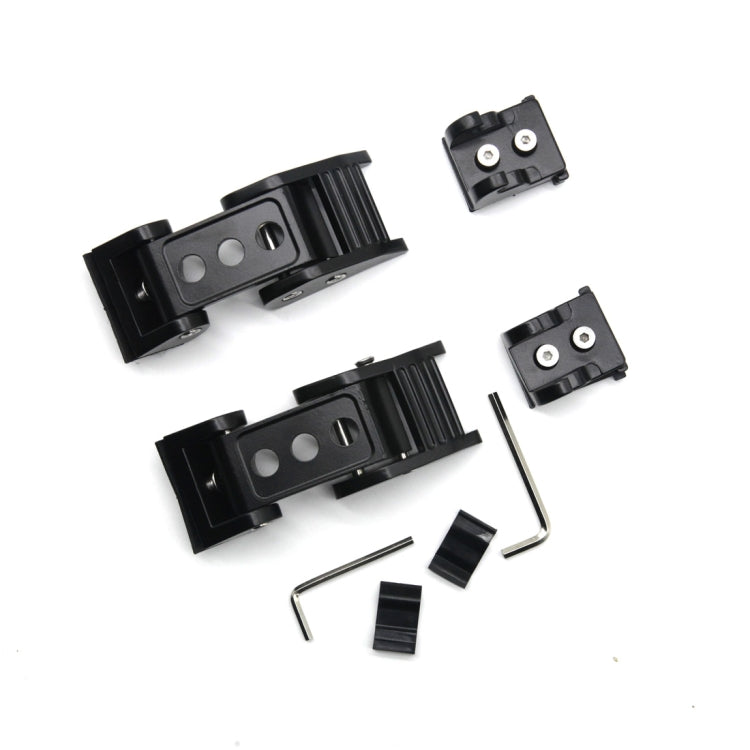 Coppia cappucci chiusura motore Jeep Wrangler JK 2006-2017
