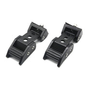 2 PZ Auto Tre Fori Cappuccio Chiusura Chiusura a scatto Fibbia Copertura motore per Jeep Wrangler JK 2007-2017, Jeep Wrangler JK 2006-2017(Three Holes)