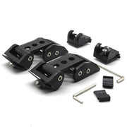2 PZ Auto Tre Fori Cappuccio Chiusura Chiusura a scatto Fibbia Copertura motore per Jeep Wrangler JK 2007-2017, Jeep Wrangler JK 2006-2017(Three Holes)