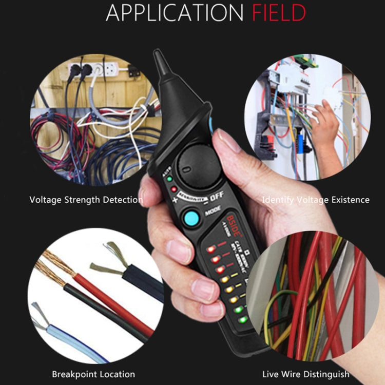 BSIDE AVD06 Rilevatori di tensione CA senza contatto 12~1000 V Elettrosonda a induzione Tipo penna ACV Tester elettrici Strumento domestico con luce LED