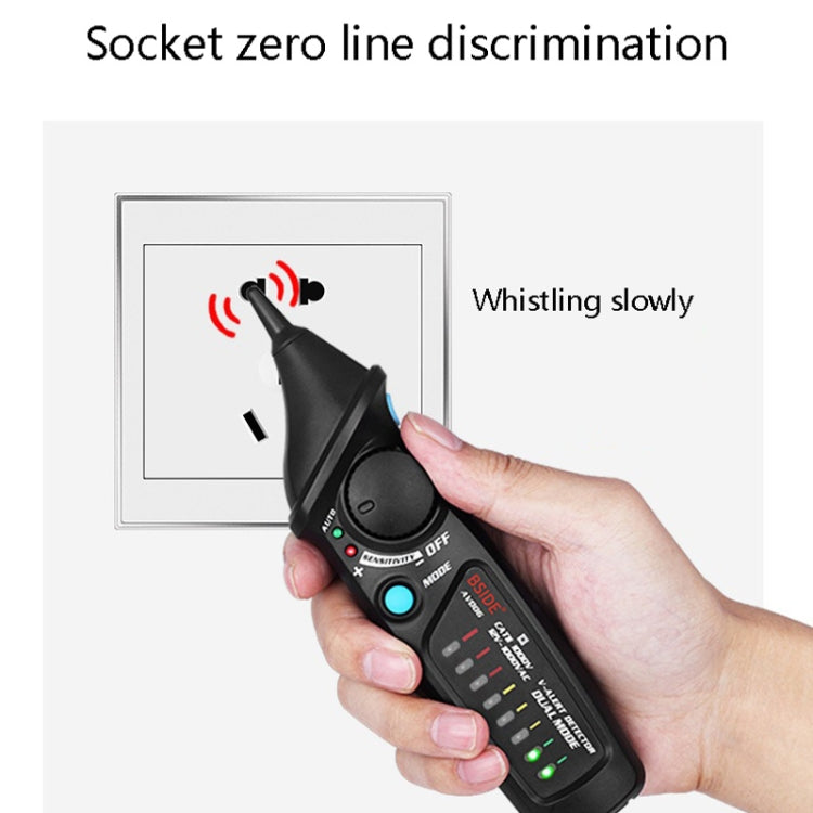 BSIDE AVD06 Rilevatori di tensione CA senza contatto 12~1000 V Elettrosonda a induzione Tipo penna ACV Tester elettrici Strumento domestico con luce LED