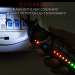BSIDE AVD06 Rilevatori di tensione CA senza contatto 12~1000 V Elettrosonda a induzione Tipo penna ACV Tester elettrici Strumento domestico con luce LED