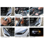 Luci direzione e marcia LED ultrasottili 30 cm 12V