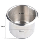 Portabevande da tavolo in acciaio inox 6,8x5,6 cm