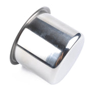 Portabevande da tavolo portabicchieri da tavolo in acciaio inossidabile per camper, camion, auto, dimensioni: 6,8 x 5,6 cm, Size: 6.8 x 5.6cm