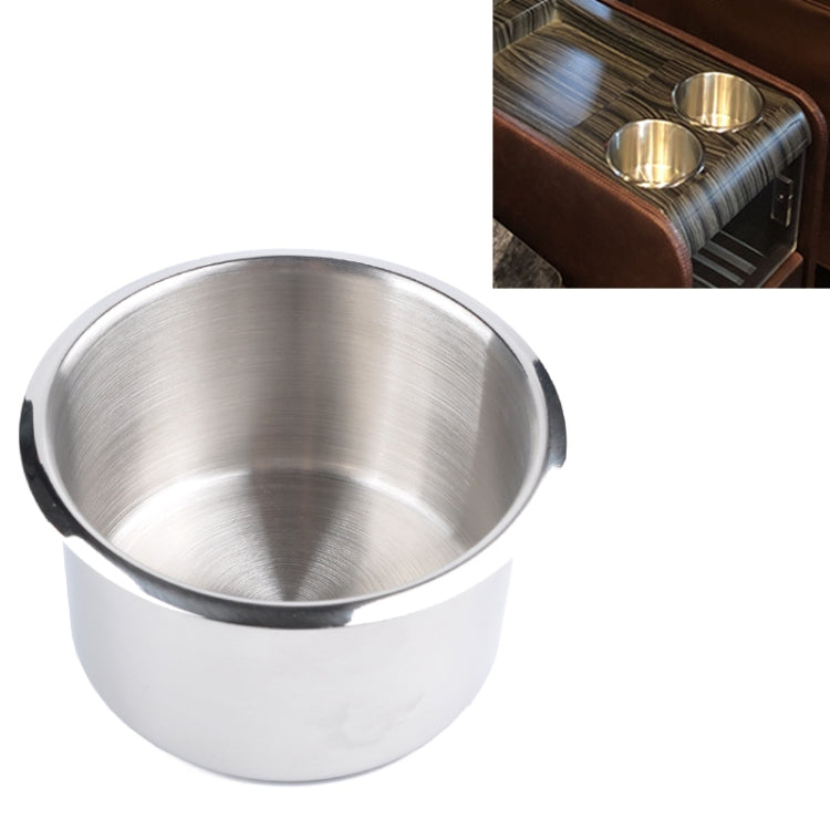 Portabevande da tavolo in acciaio inox 10,5x10,5x6 cm