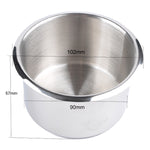 Portabevande da tavolo in acciaio inox 10,5x10,5x6 cm