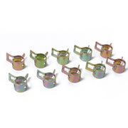 10 pz 9mm clip a molla per auto clip per tubo del carburante clip per tubo dell'acqua tubo dell'aria morsetto di fissaggio, 10 PCS 9mm