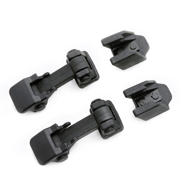 2 pezzi di chiusura per auto, chiusura con fibbia, copertura del motore per Jeep Wrangler TJ 1996-2006, Jeep Wrangler TJ 1996-2006