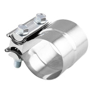 Morsetto a fascia per giunto lap in acciaio inossidabile per tubo di scarico turbo per auto da 2,0 pollici, 2.0 inch