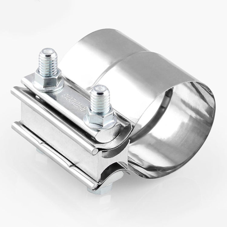Morsetto a fascia in acciaio inox per tubo scarico 2,5 pollici