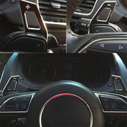 Estensioni del cambio al volante in alluminio per modifica auto per leve del cambio al volante Audi A1-A7 / Q5, For Audi A1-A7 / Q5