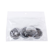 4 pezzi di accessori per lo styling dell'auto in metallo. Adesivo distintivo dell'emblema dell'auto, coprimozzo della ruota, copertura centrale, Wheel Hub Caps D