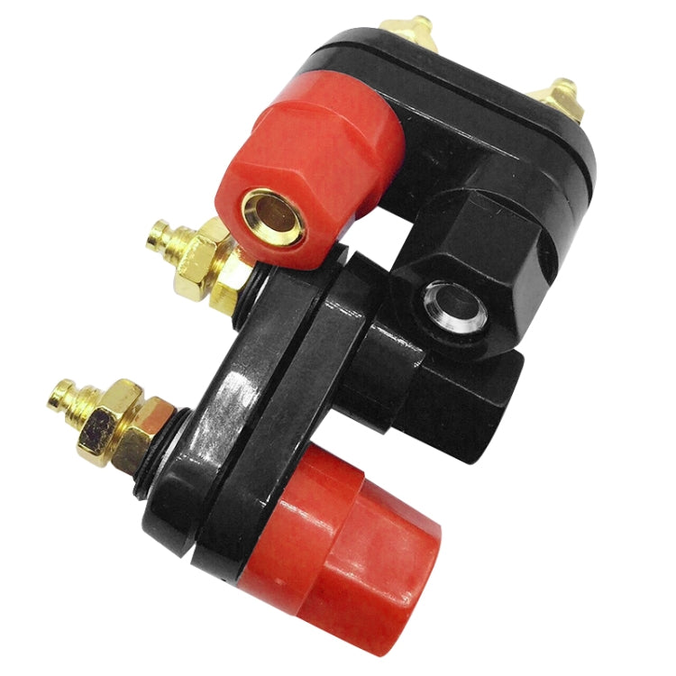 5Pcs Car Double Terminals Red Black Hex Connector Amplifier Terminal Speaker Plug Jack