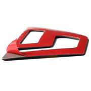 2 pezzi bandiera tedesca auto in fibra di carbonio con guida a destra pannello di regolazione del sedile adesivo decorativo per Mercedes-Benz W204 2007-2013, Right Drive Seat Adjustment (A)