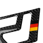 Adesivo pannello regolazione sedile Mercedes W204 fibra carbonio