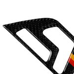 Adesivo pannello regolazione sedile Mercedes W204 fibra carbonio