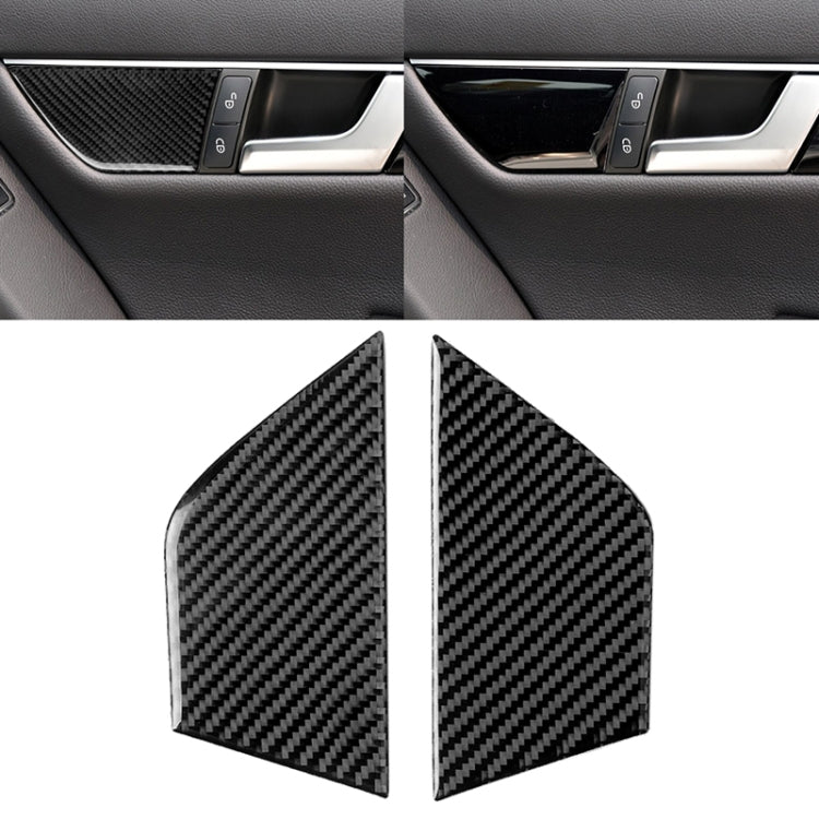 Adesivo fibra di carbonio per sedile Mercedes W204