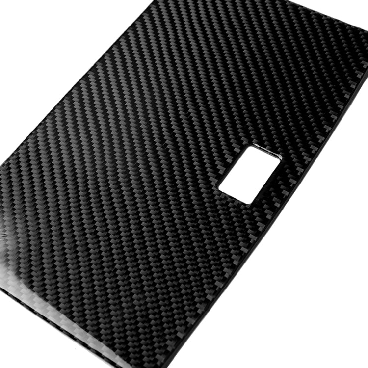 Adesivo decorativo per pannello di navigazione per console in fibra di carbonio per auto per Mercedes-Benz W204 Classe C 2007-2010, Console Navigation