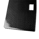 Adesivo decorativo per pannello di navigazione per console in fibra di carbonio per auto per Mercedes-Benz W204 Classe C 2007-2010, Console Navigation