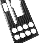 Adesivo decorativo per pannello console centrale in fibra di carbonio per auto per Mercedes-Benz W204 Classe C 2007-2010, Center Console (A)